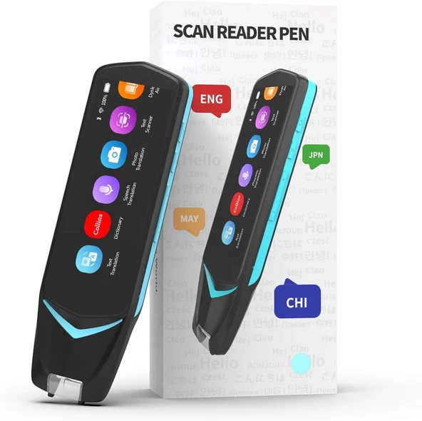 Newyes Scan Reader Pen 4 Pro - 16GB Çeviri ve Okuma Kalemi - Fotoğraf Çeviri