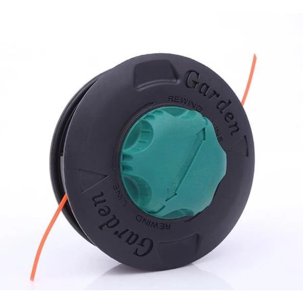 Motorlu Tırpan Otomatik Misina Sarmalı Başlık 10 mm - Yeşil - 3