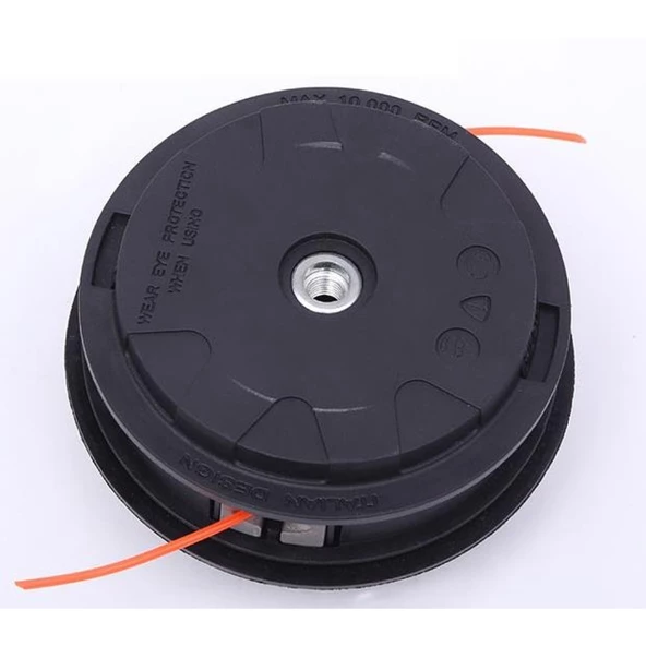 Motorlu Tırpan Otomatik Misina Sarmalı Başlık 10 mm - Yeşil - 2