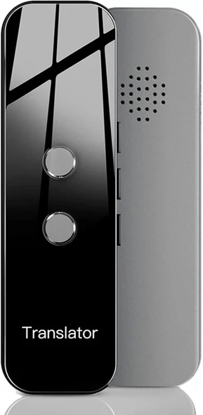 Chunmu Gerçek Zamanlı İki Yönlü - 137 Dil Tercüman Cihazı - Gri
