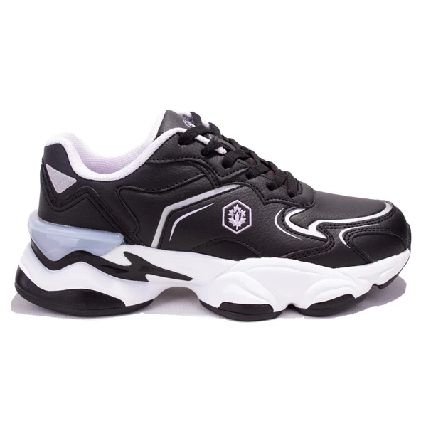 Lumberjack Madax Pu Siyah Ortopedik  Günlük Kadın Spor Ayakkabı - Resim 2