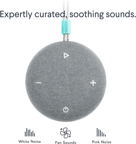 Snooz Go - Beyaz Gürültü Ses Makinesi, Gece Lambası ve Bluetooth Hoparlör - 3