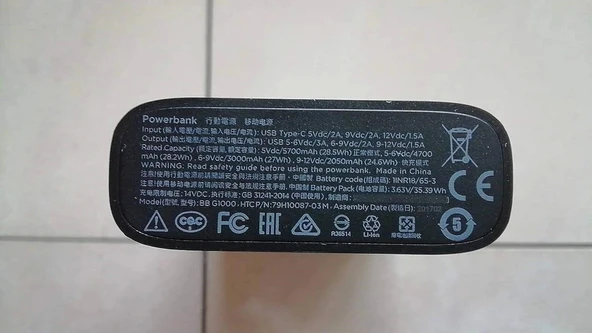 HTC Vive Kablosuz Adaptör İçin Powerbank - PC - 3