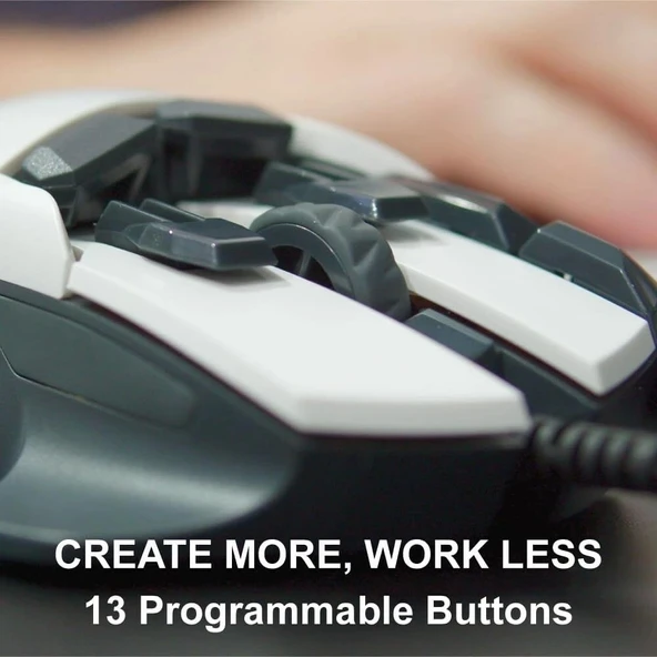 Swiftpoint Creator Wired 3D CAD Mouse, 13 Özelleştirilebilir Düğme, Dahili Bellek - 2