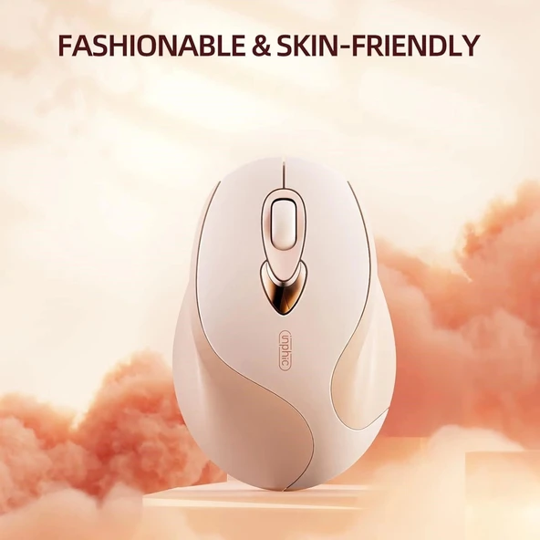 Gamextrem 2.4G USB Şarj Edilebilir Kablosuz Mouse, Sessiz Tıklama - Pembe - 2