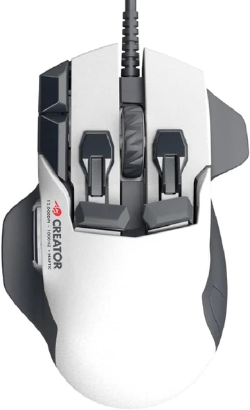 Swiftpoint Creator Wired 3D CAD Mouse, 13 Özelleştirilebilir Düğme, Dahili Bellek