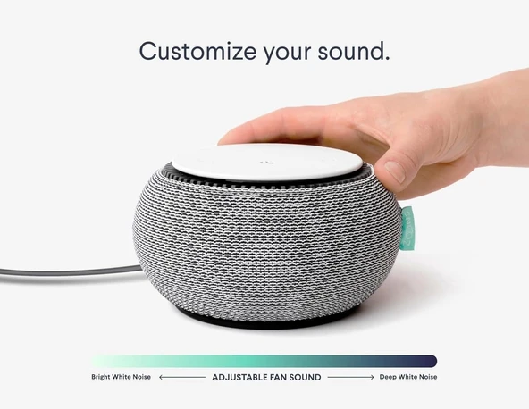 Snooz Akıllı Beyaz Gürültü Makinesi - Uygulamalı, Uzaktan Kumanda - Gri - 3