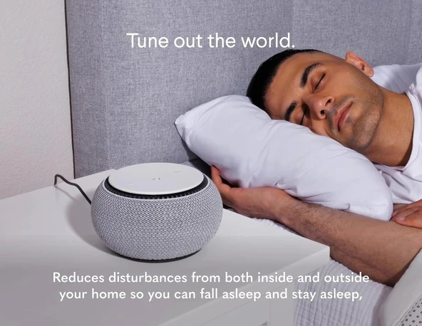 Snooz Akıllı Beyaz Gürültü Makinesi - Uygulamalı, Uzaktan Kumanda - Gri - 4