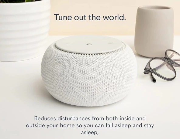 Snooz Pro - Akıllı Beyaz Gürültü Makinesi ve Seyahat Çantası - Beyaz - 2