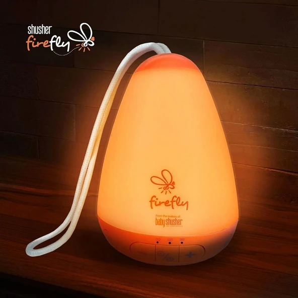 Baby Shusher FireFly - Bebekler için Taşınabilir Ses Makinesi, Gece Lambası - 4