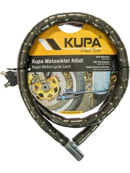 Kupa Motorsiklet Kilidi 22*150MM