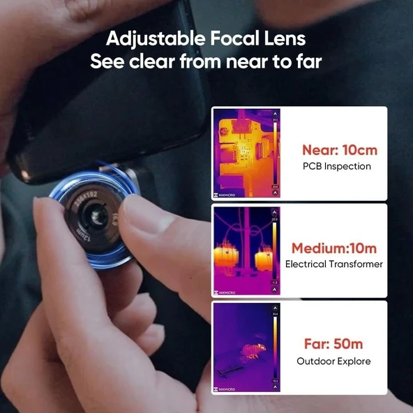 HIKMICRO Mini2 Plus Termal Kamera USB C, 256 x 192 IR Çözünürlük - 2