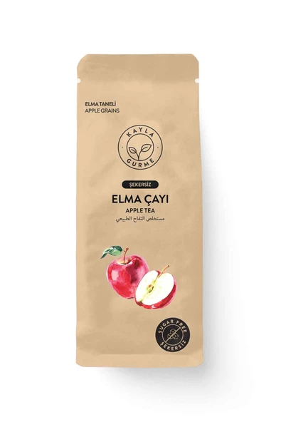 Kayla Gurme Şekersiz Elma Çayı - Elma Parçacıklı 250 Gr.