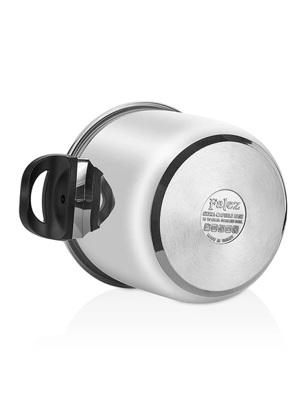 VENTO SIYAH-GRI 4 LT DUDUKLU TENCERE - 5
