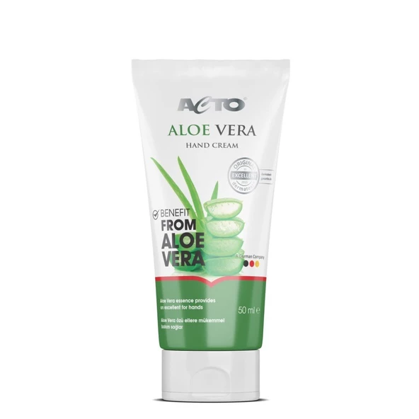 ACTO® ALOE VERA HAND CREAM 50 ml | Aloe Vera Özlü El Bakım Kremi | YENİ FORMÜL - 2