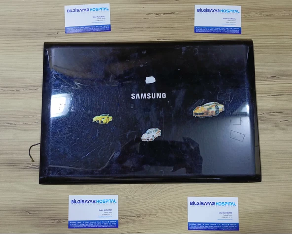 SAMSUNG R520 EKRAN LCD KAPAK COVER WİFİ KAMERA BLUETOOTH LAPTOP NOTEBOOK 2.EL - 2