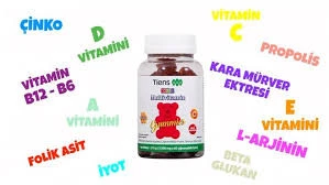 TIENS Multivitamin İçeren Çiğnenebilir Form Takviye Edici Gıda