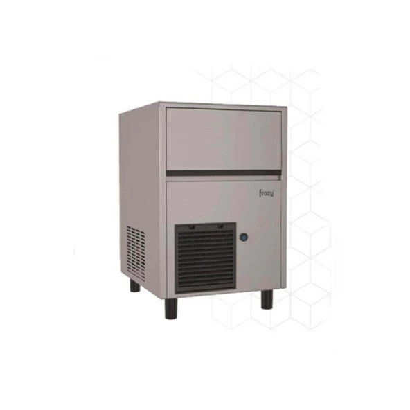 Frozy FR35 LSI Küp Buz Makinesi-kendinden hazneli-35 kg/gün