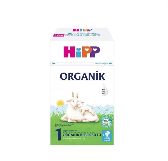 Hipp 1 Organik Keçi Sütü Bazlı Bebek Sütü 400 gr