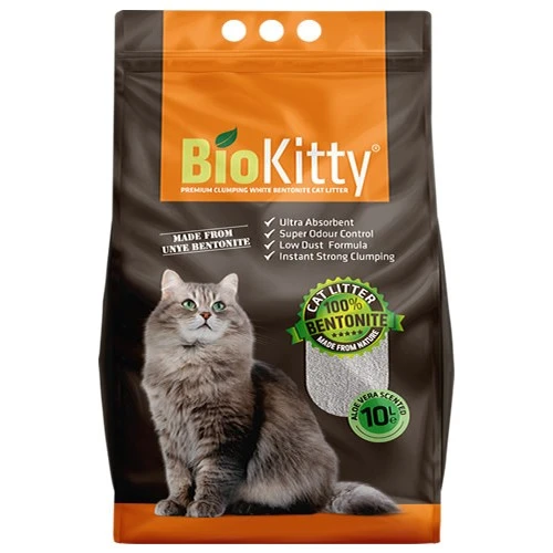 BİO KİTTY ALOE VERA KOKULU İNCE 10 LT