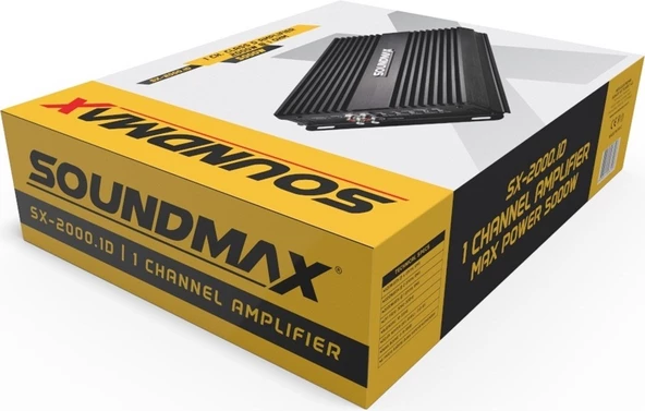 Soundmax SX-2000.1D 1 Kanal Amfi - 2