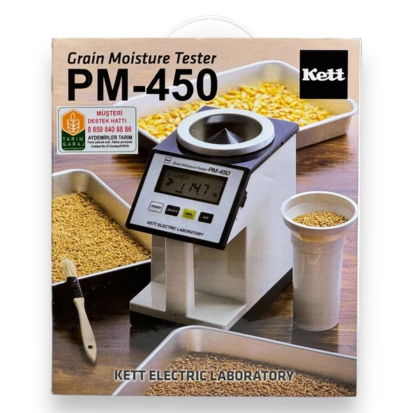 Kett Pm 450 Tahıl Nem Ölçüm Cihazı - 7
