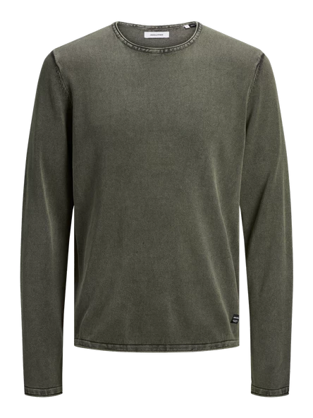 JACK JONES Erkek Haki Renk Kazak 12174001