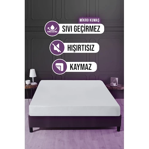 Mikro Fitted Su Sıvı Geçirmez Yatak Koruyucu Alez 140x200cm