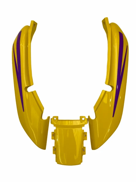 Honda Titan Sele Alt Panel Takımı Sarı ürün görseli 1