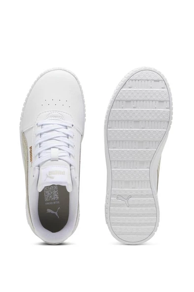 Puma Carina 2.0 Zebra Jr 399397 01 Kadın Sneaker Ayakkabı Beyaz 36-40 - 5