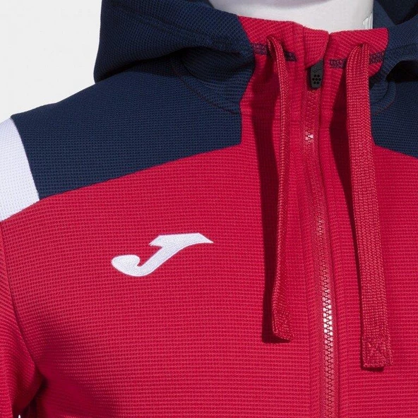 Joma Toledo Zıp-Up Kapşonlu Ceket - Kırmızı / Lacivert - 3