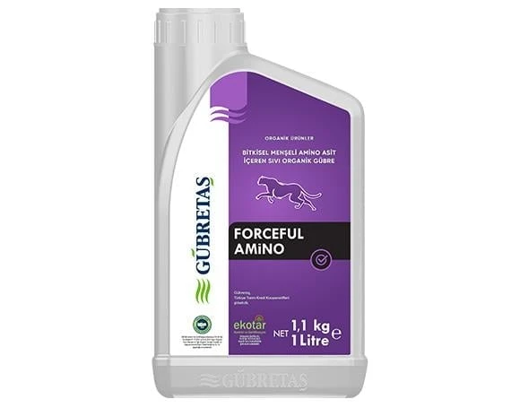Gübretaş Bitkisel Meşeli Amino Asit Içeren Sıvı Organik Forceful Amino - 1lt ürün görseli