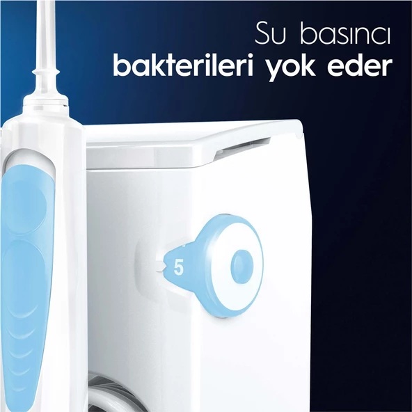 Oral-B Ağız Sağlığı Merkezi Ağız Duşu: Ağız duşu, 1 Oxyjet Başlığı, 1 Su Jeti Başlığı - 7
