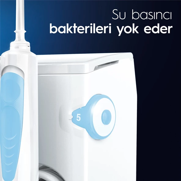 Oral-B Ağız Sağlığı Merkezi Ağız Duşu: Ağız duşu, 1 Oxyjet Başlığı, 1 Su Jeti Başlığı - 2