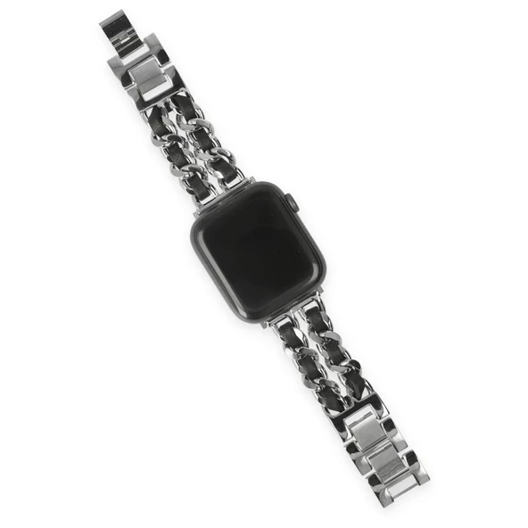 Apple Watch 41mm KR405 Metal Bakla Kordon