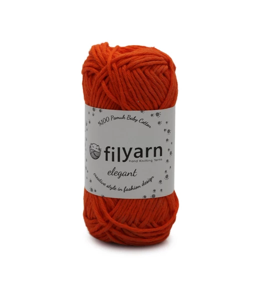 Baby Cotton El Örgü İpi 25 Gram Oeko-Tex Sertifikalı Pamuk İpi Bebek İpi Yelek İpi Punch İpi - 8