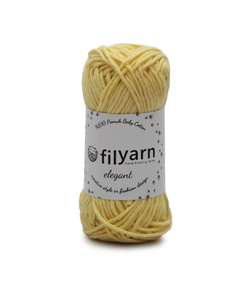 Baby Cotton El Örgü İpi 25 Gram Oeko-Tex Sertifikalı Pamuk İpi Bebek İpi Yelek İpi Punch İpi - 3