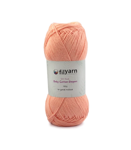 Baby Cotton El Örgü İpi 100 Gram Oeko-Tex Sertifikalı Pamuk İpi Bebek İpi Yelek İpi Punch İpi - 3