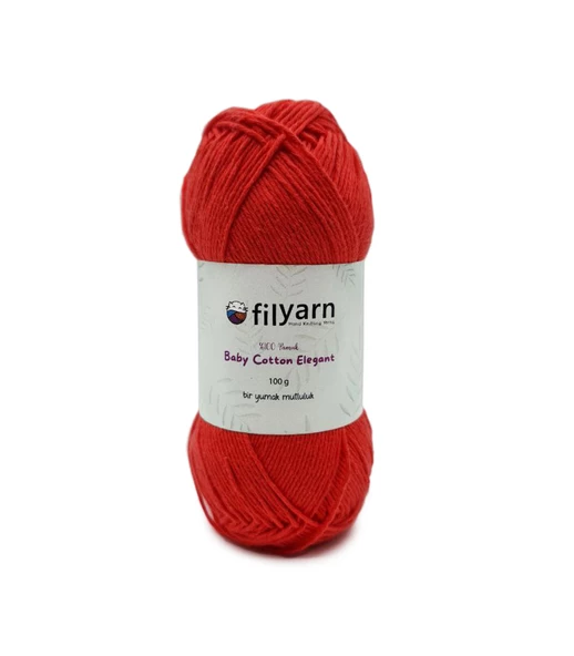Baby Cotton El Örgü İpi 100 Gram Oeko-Tex Sertifikalı Pamuk İpi Bebek İpi Yelek İpi Punch İpi - 12