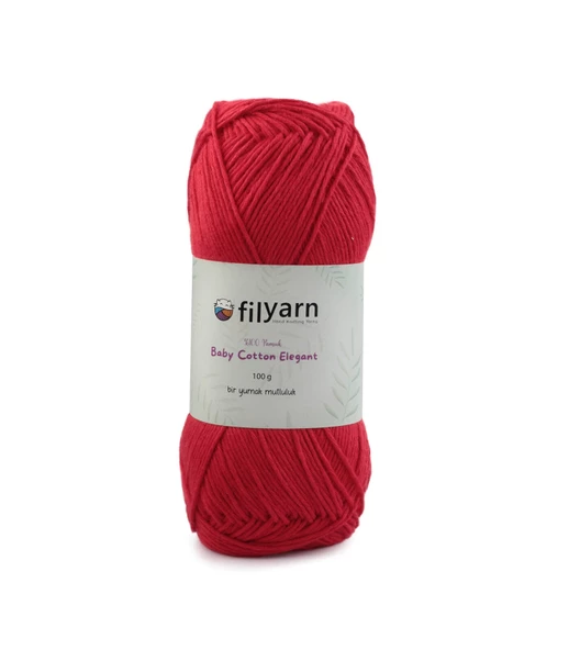 Baby Cotton El Örgü İpi 100 Gram Oeko-Tex Sertifikalı Pamuk İpi Bebek İpi Yelek İpi Punch İpi - 2