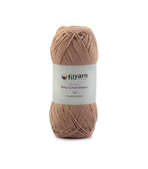Baby Cotton El Örgü İpi 100 Gram Oeko-Tex Sertifikalı Pamuk İpi Bebek İpi Yelek İpi Punch İpi - 10