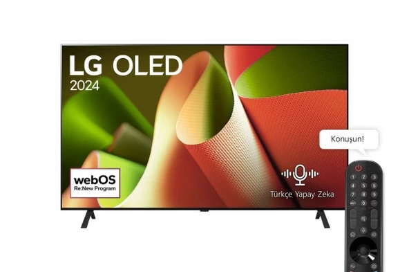 LG OLED65B46LA 65'' 165 EKRAN UYDU ALICILI 4K ULTRA HD SMART OLED TV