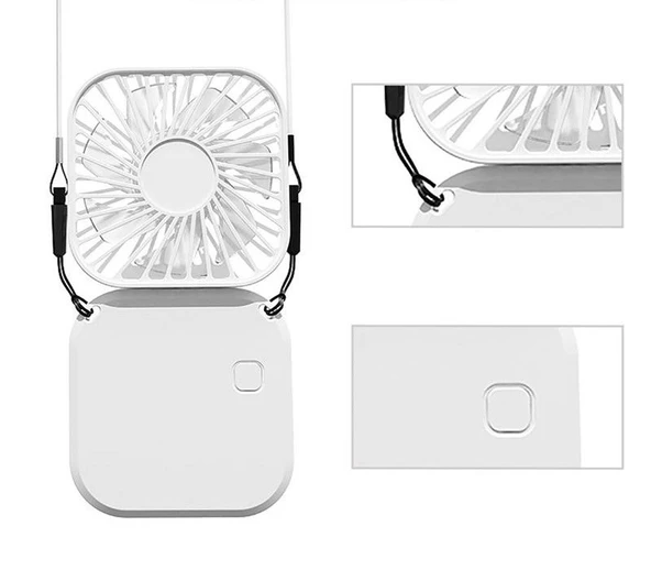 Concord CF14 İp Askılı Katlanabilir Taşınabilir Mini Fan - 3