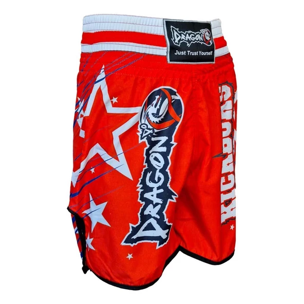DragonDo KB240 Kick Boks Şortu Dijital Baskılı Kick Boxing Antrenman Şortu - 10
