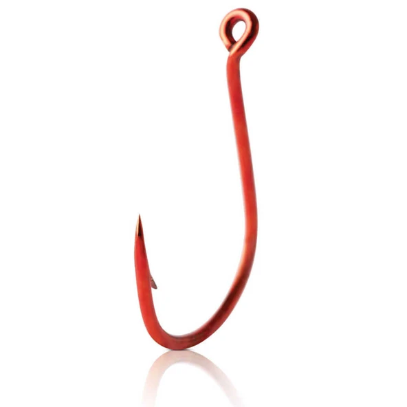 Mustad Double Wide Gap Dropshot 10548NP-RD Olta İğnesi  Standart - Resim 2