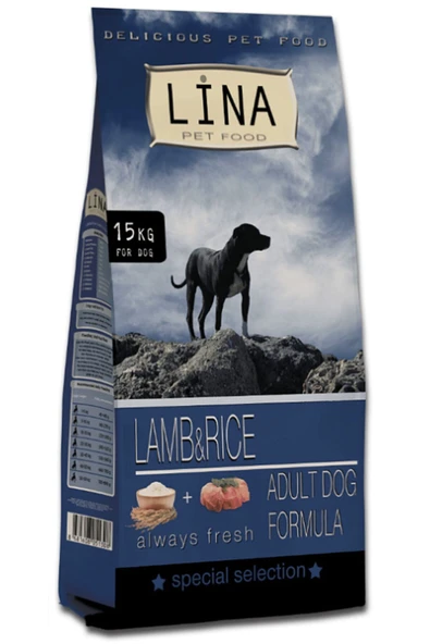 Lina Kuzu Eti Ve Pirinçli, Yetişkin Köpekler Için Gurme Lezzetinde Premium Mama 15 Kg - Resim 2