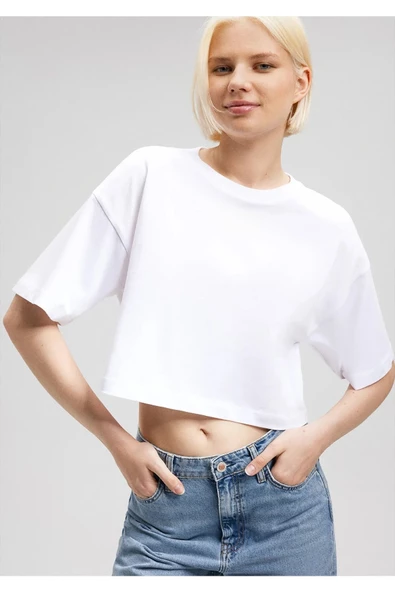 JUSTEVER Maia Kadın Crop T-Shirt