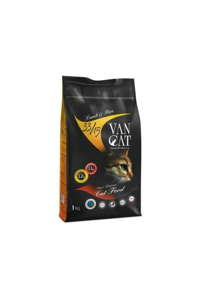 Vancat Adult Kuzu Etli Ve Pirinçli Yetişkin Kedi Maması 1 Kg ürün görseli 1