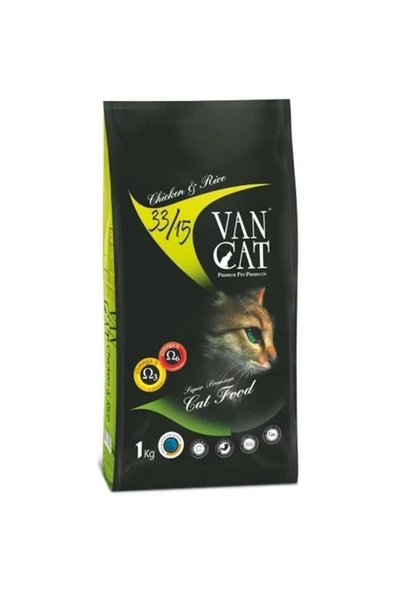 Tavuklu Pirinçli Yetişkin Kedi Maması 1 Kg