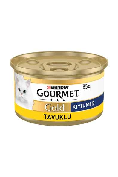 Gourmet Gold Kıyılmış Tavuklu Kedi Konservesi 85 gr - Resim 2